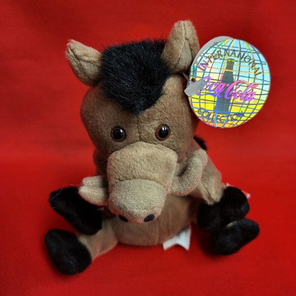 Coca Cola Italy Lors Italy The Wild Boar Bean Bag Stuffed Animal Toy 1999 - Picture 11 of 14